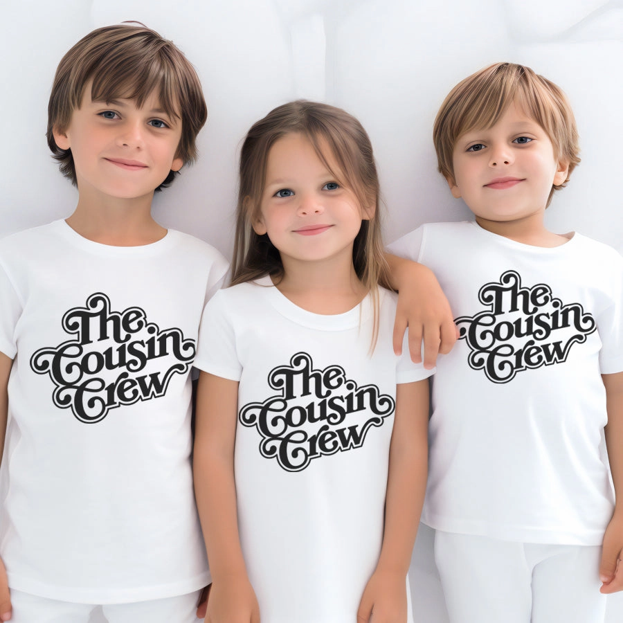 Grandma's House- The Cousin Crew T-Shirts- White Holiday Collection - vacation wear sale