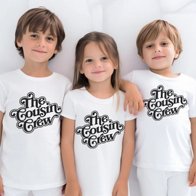 Grandma's House- The Cousin Crew T-Shirts- White Holiday Collection - vacation wear sale