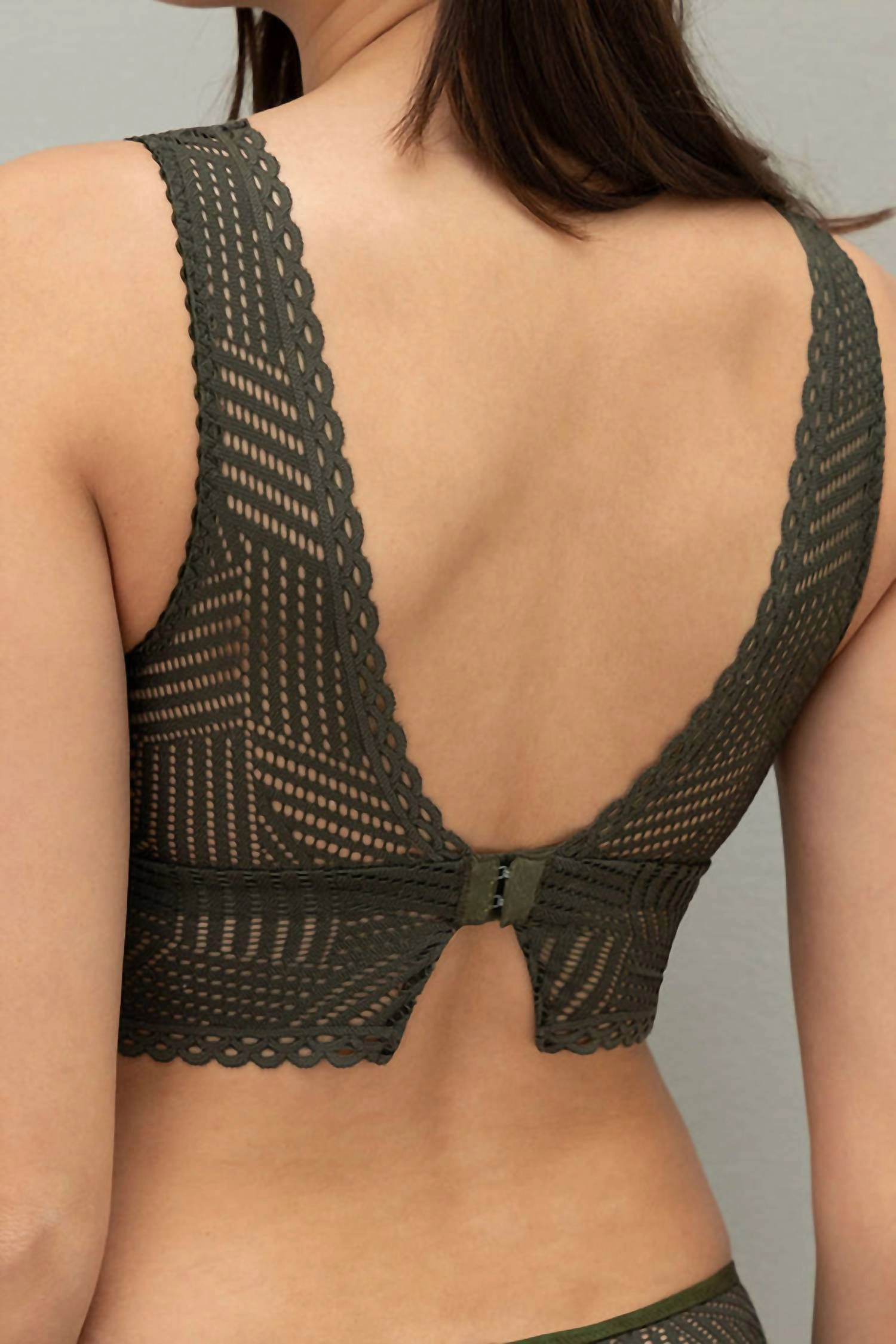 Graphic Bralette In Eclat Aventure