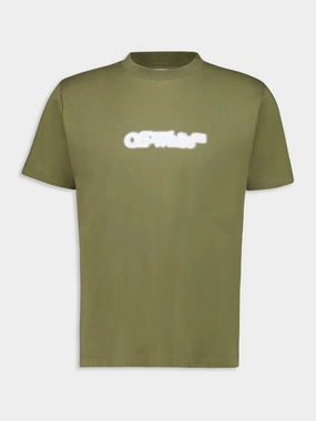 Green Arrow Spray Cotton Slim Fit T-Shirt Tops Mens - flannel shirts