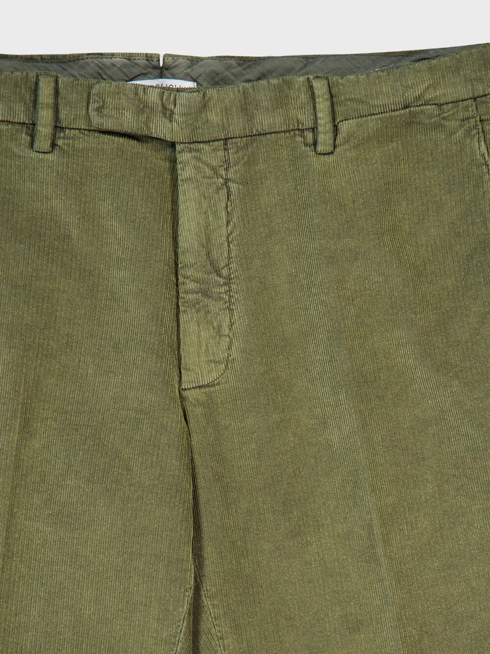 Green Classic Fit Trousers