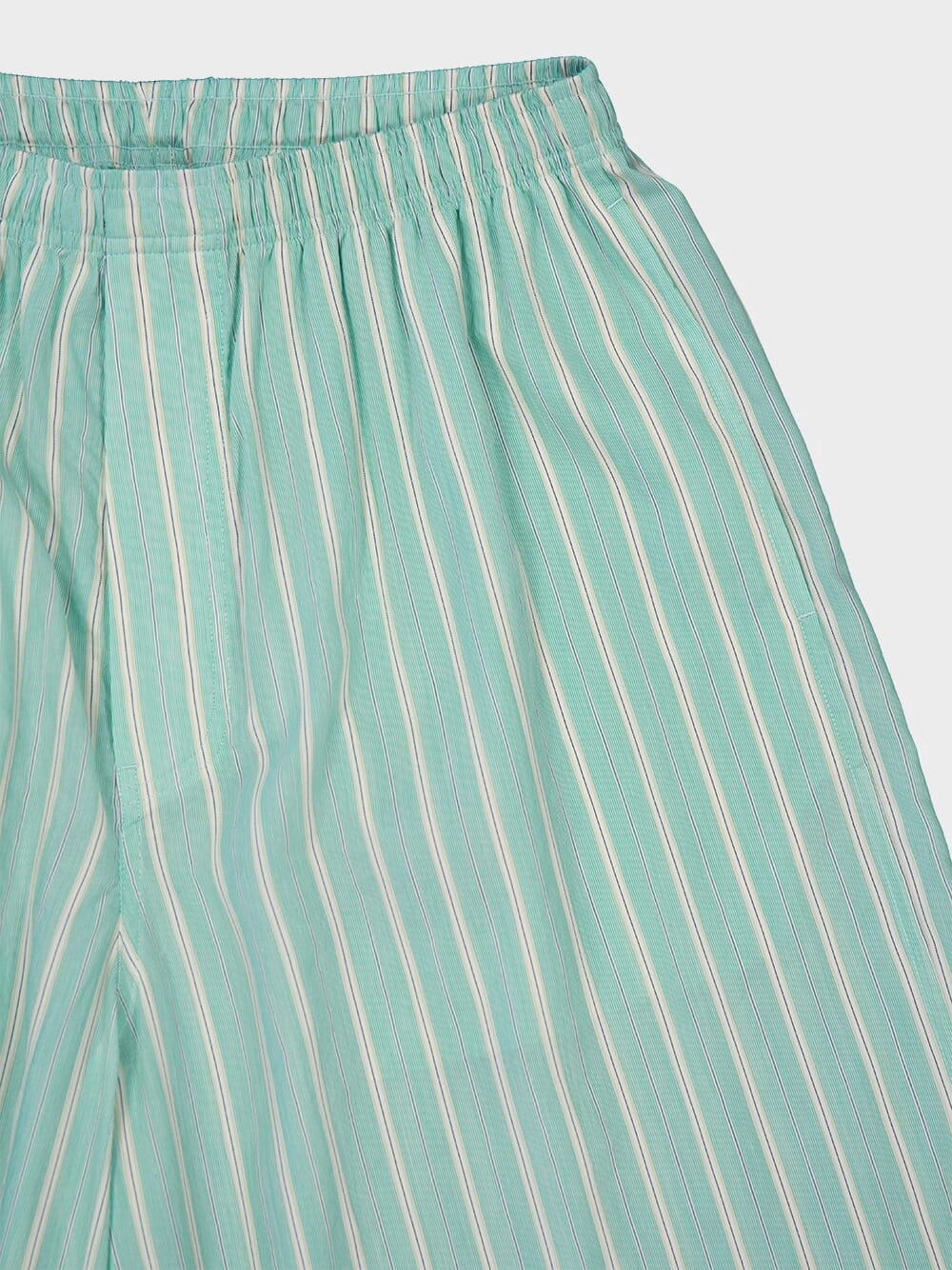 Green Striped Pyjama Trousers