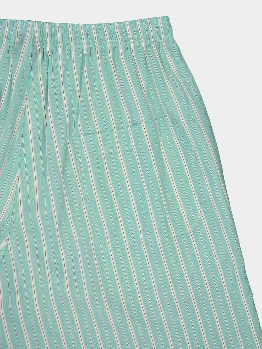 Green Striped Pyjama Trousers