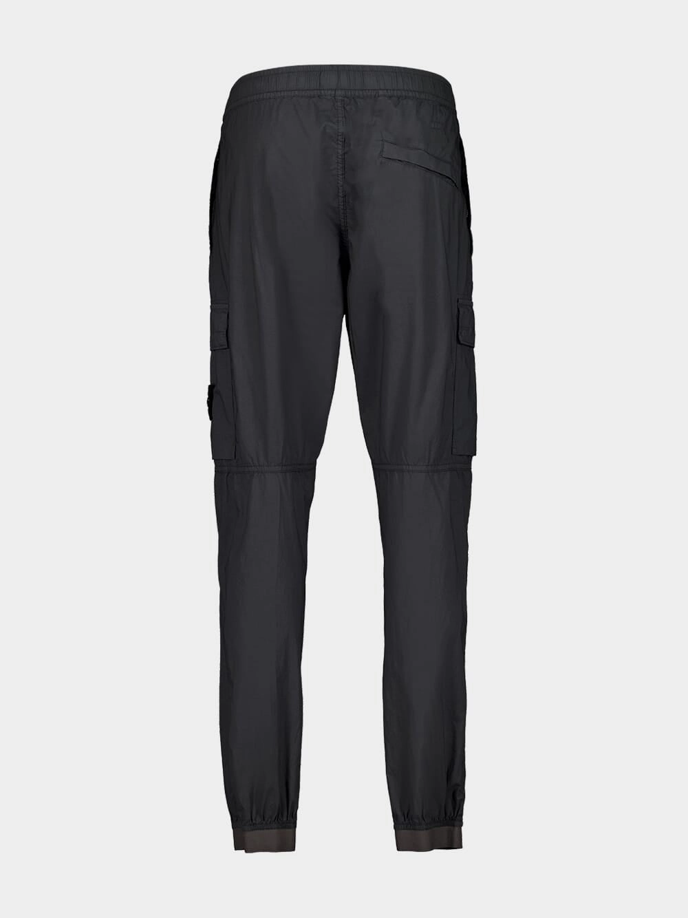 Grey Cargo Track Pants