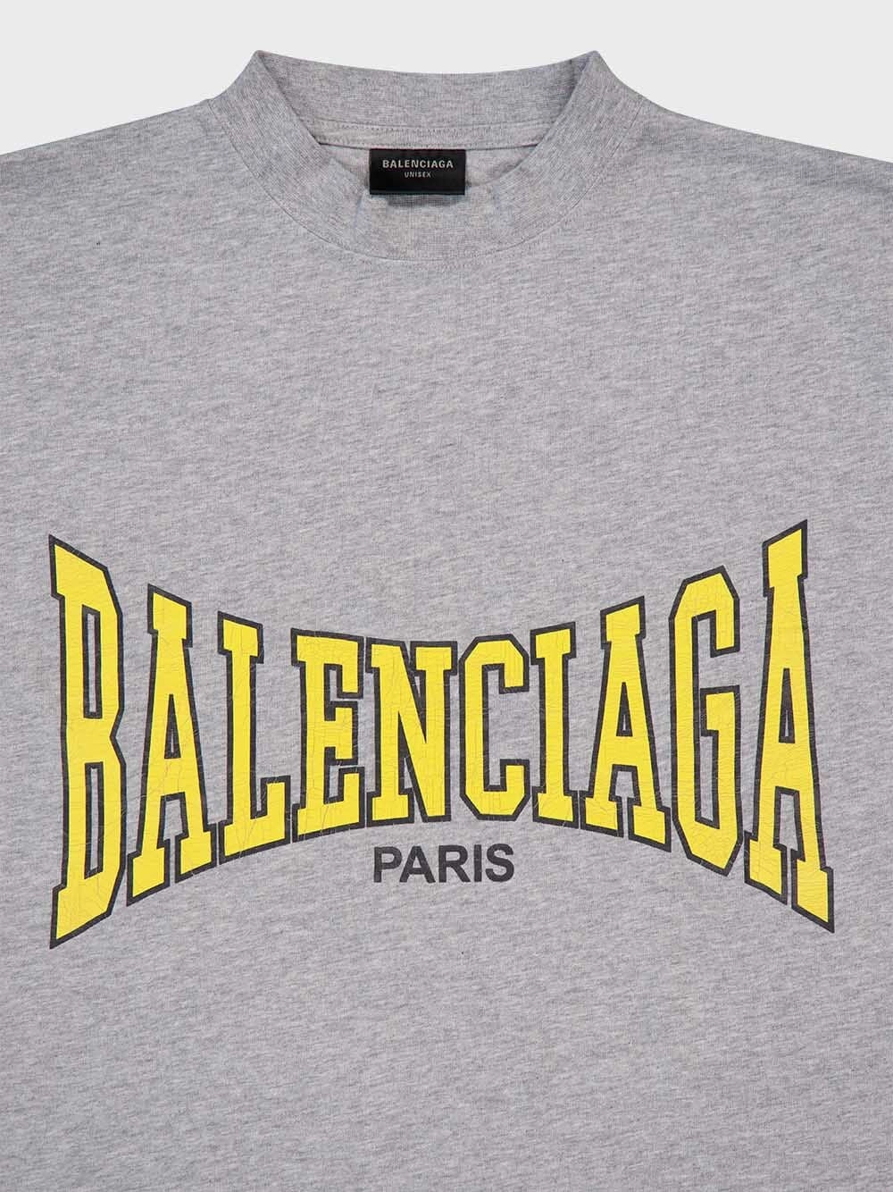 Grey Oversized Logo T-Shirt