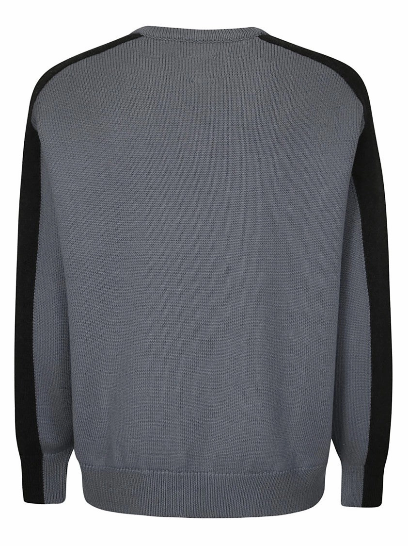 Grey V-Neck Sweater