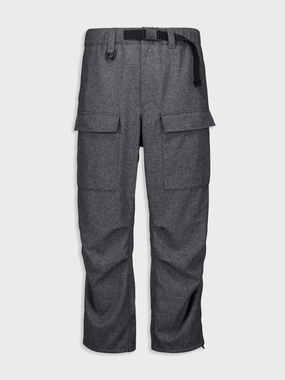 Grey Wool Cargo Pants Bottoms Mens - cheap mens shorts online