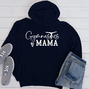 Gymnastics Mama Hoodie Holiday Collection - vacation wear sale