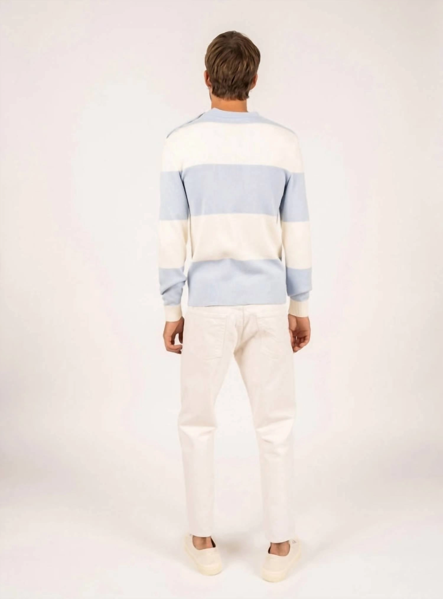 Hague Sweater In Ciel/ecume
