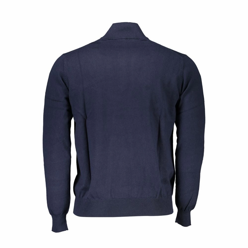 Harmont & Blaine Chic Half-Zip Sweater with Embroidery Men's Detail