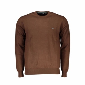 Harmont & Blaine Elegant Crew Neck Embroide Men's Sweater winter sweaters outlet