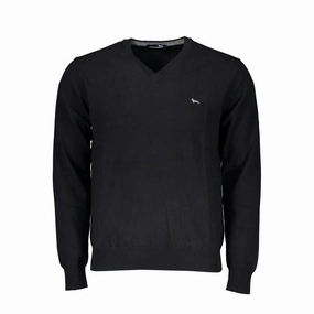 Harmont & Blaine Elegant V-Neck Embroide Men's Sweater winter sweaters outlet