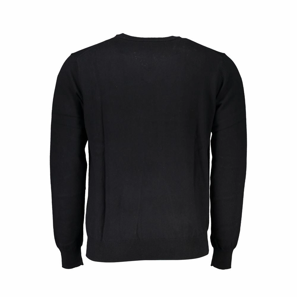 Harmont & Blaine Elegant V-Neck Embroide Men's Sweater