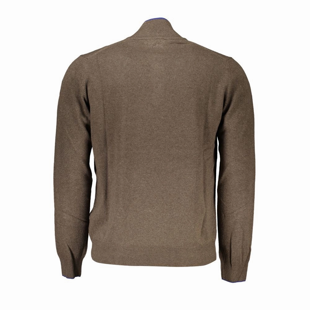 Harmont & Blaine Half-Zip Contrast Detail Men's Sweater