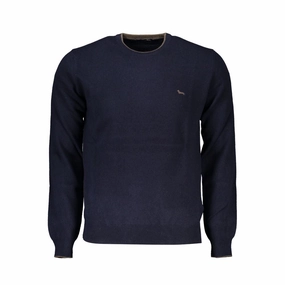 Harmont & Blaine Sophisticated Crew Neck Cashmere Blend Men's Sweater winter sweaters outlet