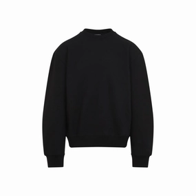 Harson Black Cotton Sweater cashmere sweaters sale