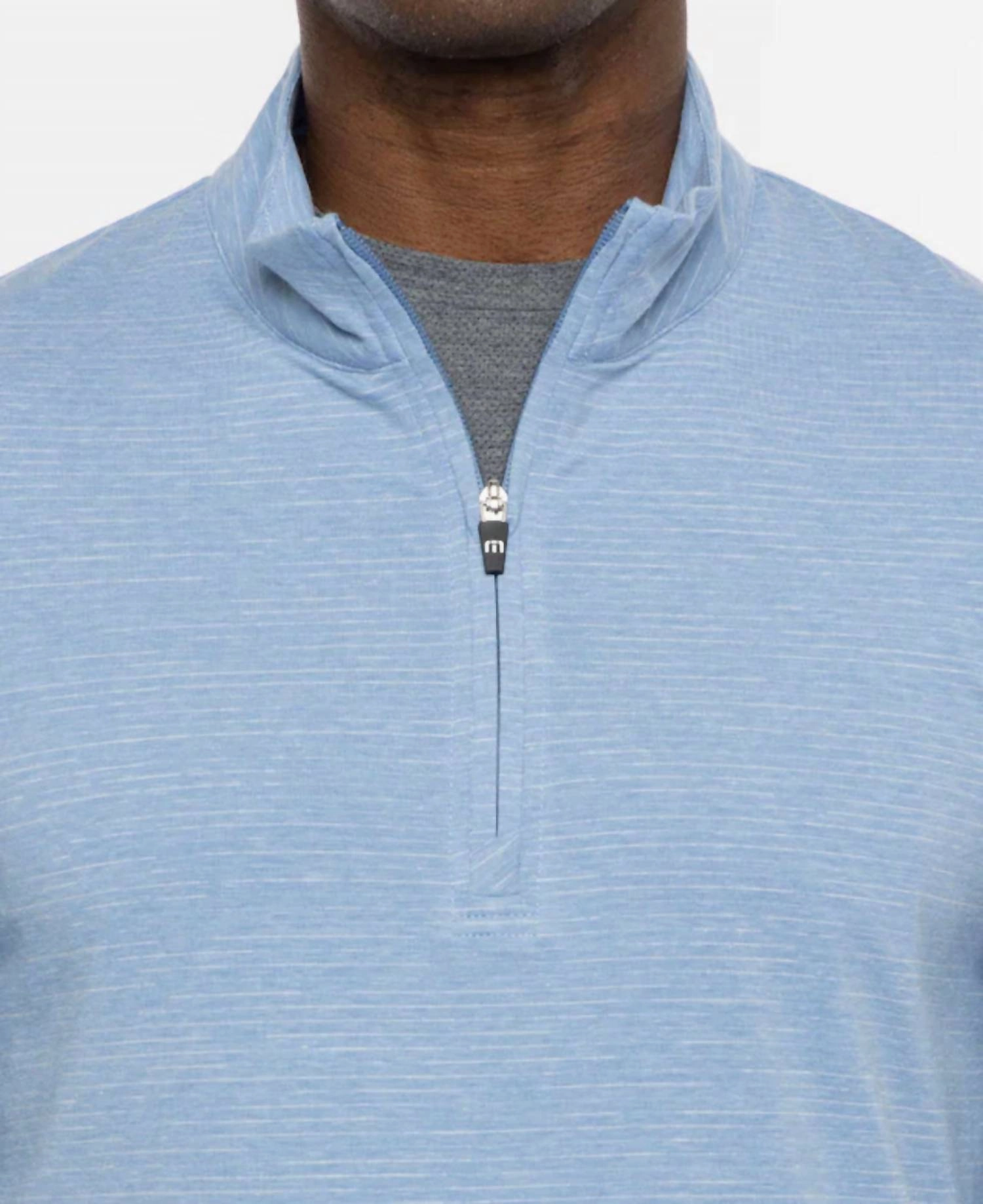 Havasu 2.0 Quarter Zip Pullover In Heather Blue
