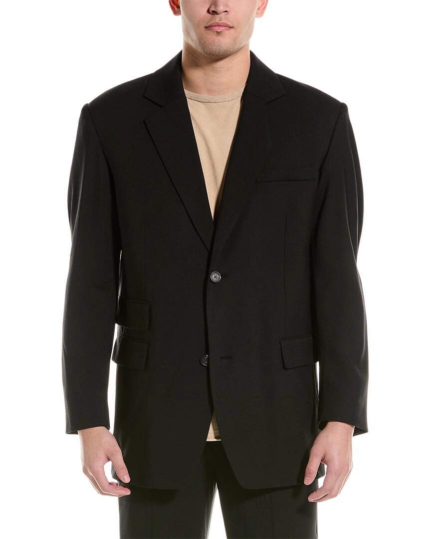 Helmut Lang Oversized Wool-Blend Blazer