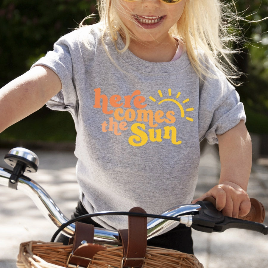 Here Comes The Sun Kids T-Shirt Holiday Collection - holiday outfits clearance