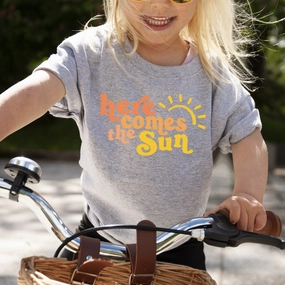 Here Comes The Sun Kids T-Shirt Holiday Collection - holiday outfits clearance