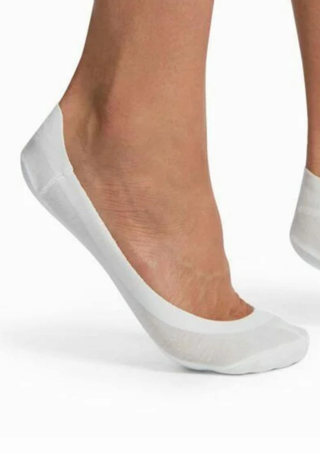 Hidden Cotton Liner In White