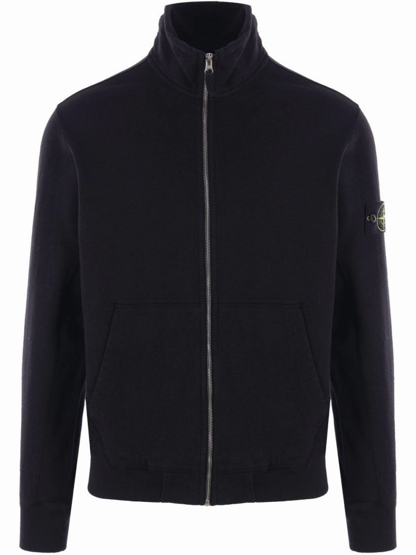 High Neck Zip Fastening Sweater With Pouch Pockets winter sweaters outlet