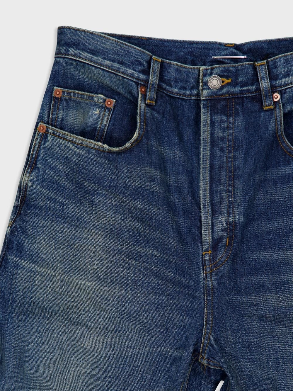 High-Rise Heritage Vintage Blue Jeans