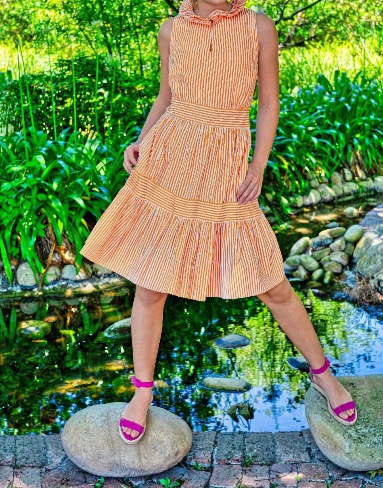 Hope Dress In Orange