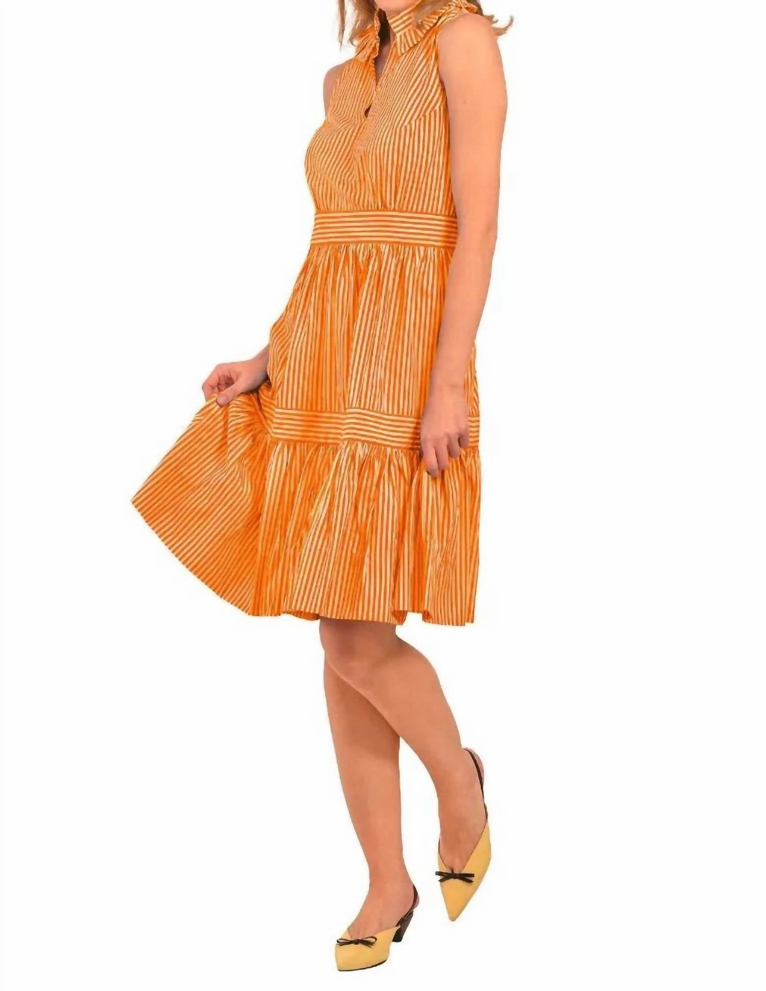 Hope Dress In Orange