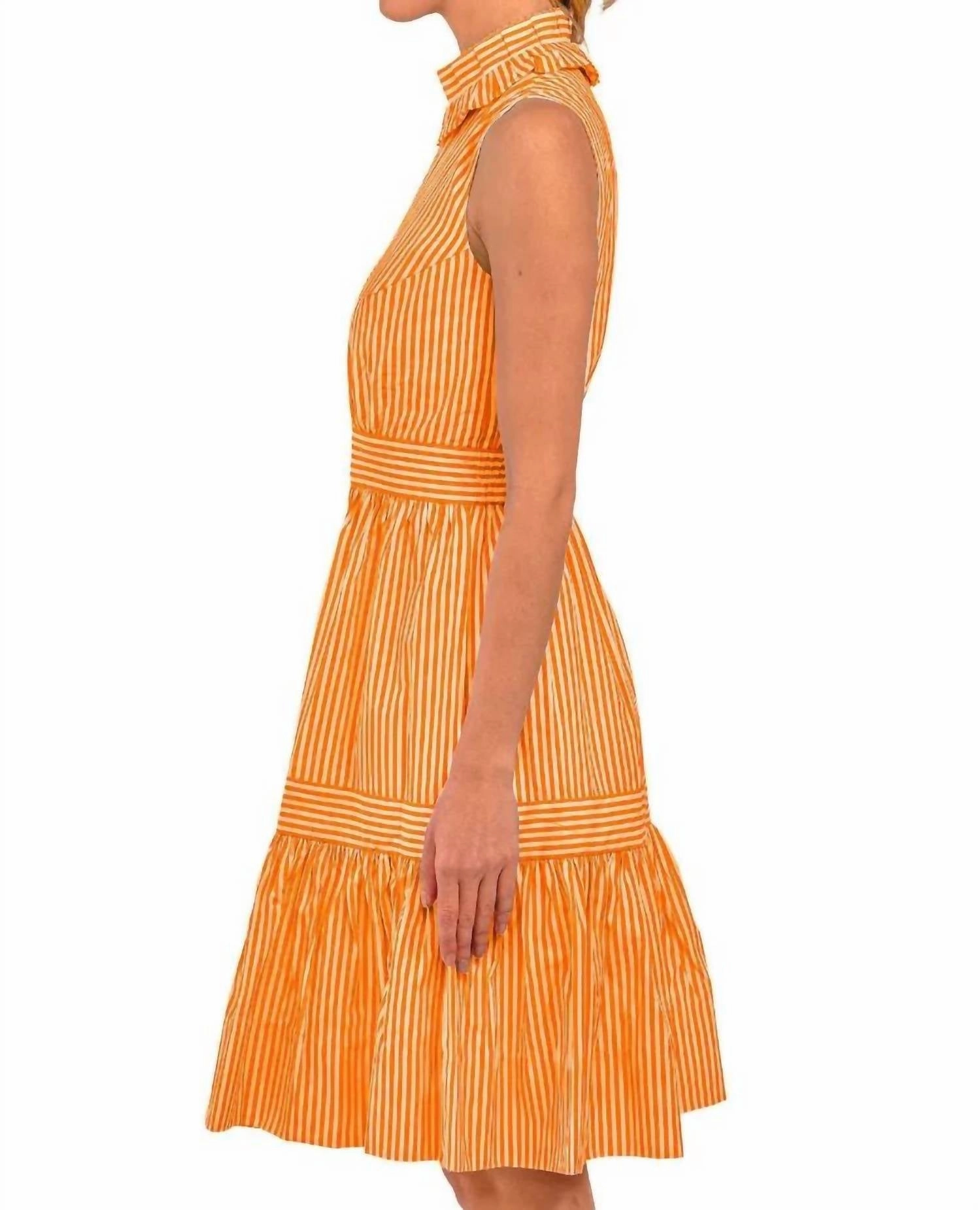 Hope Dress In Orange