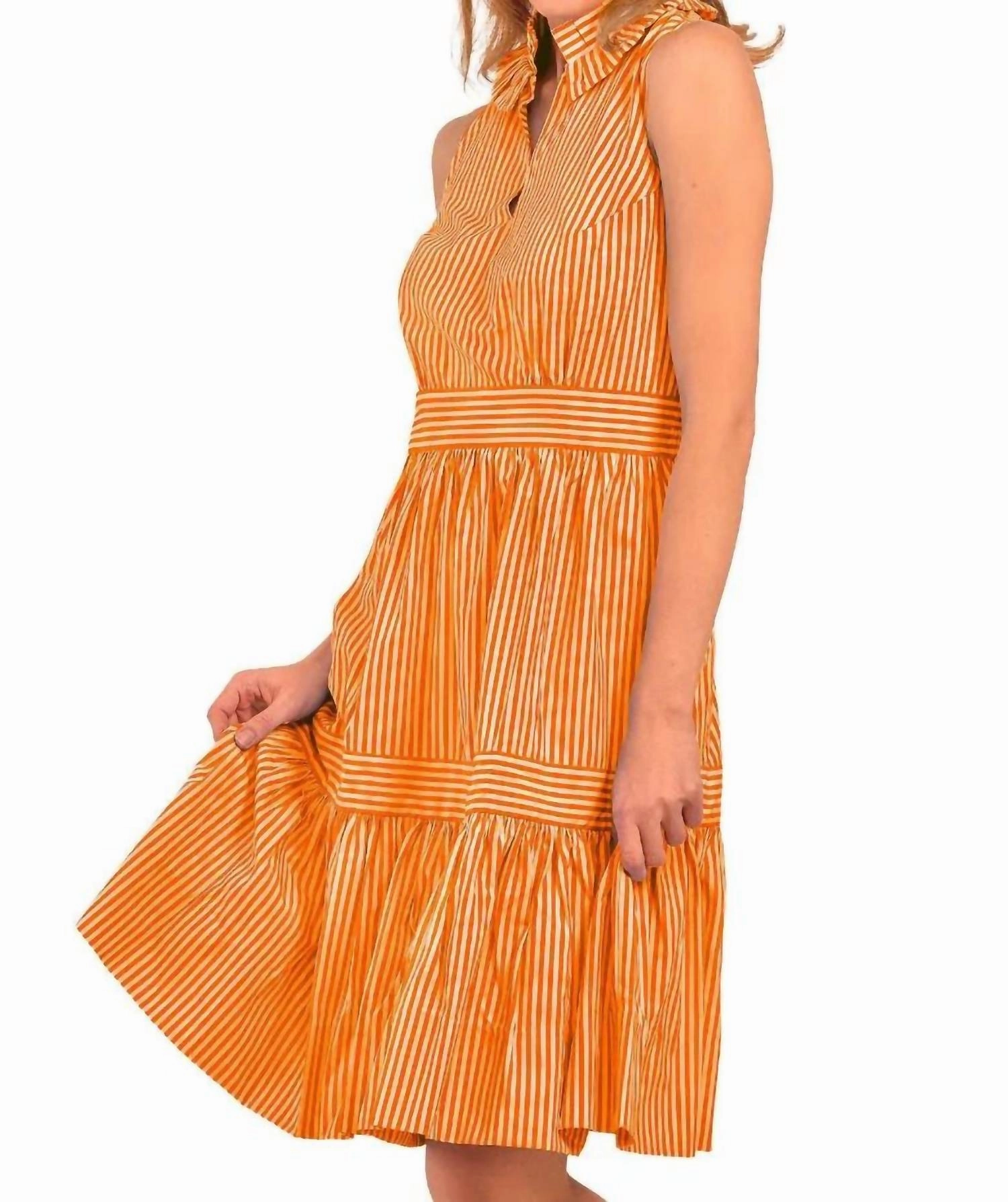 Hope Dress In Orange