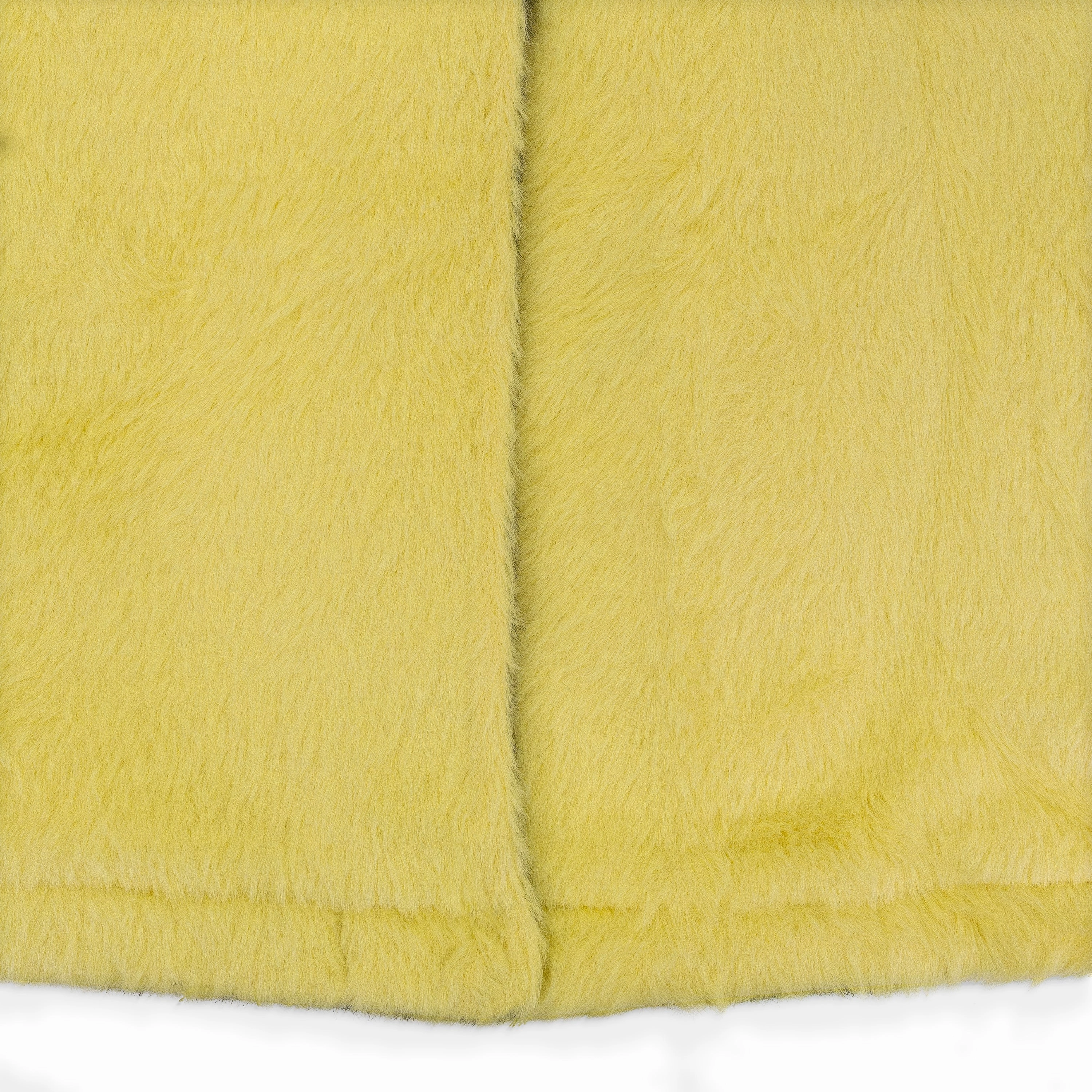 HOUNDSTOOTH TEXTURED REVERSIBLE MAC YELLOW COAT