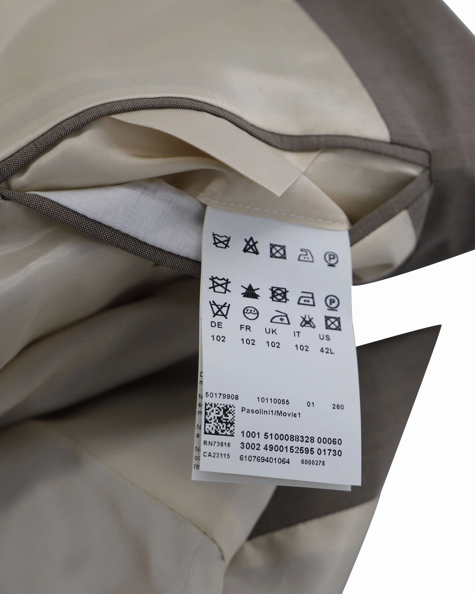 Hugo Boss Blazer in Beige Wool
