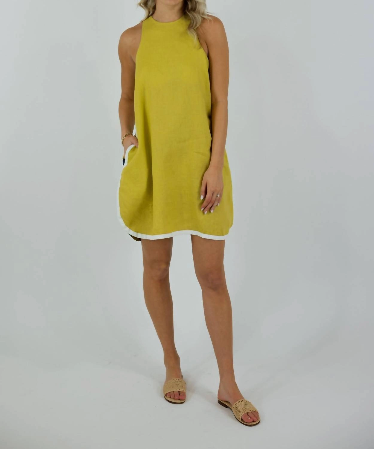 Iga Dress In Pistachio