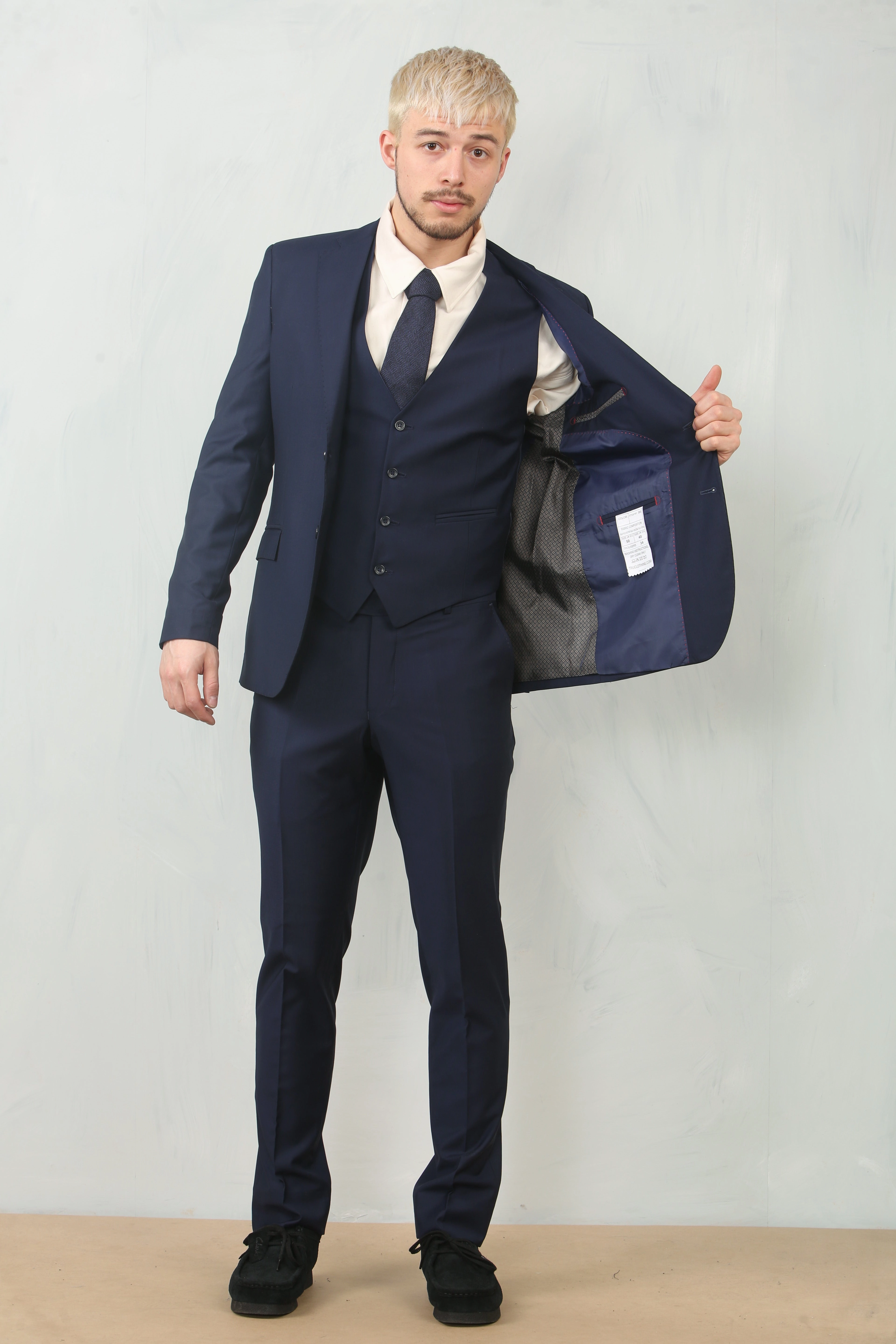 IM30 3 Piece Stitch Lapel Formal Suit