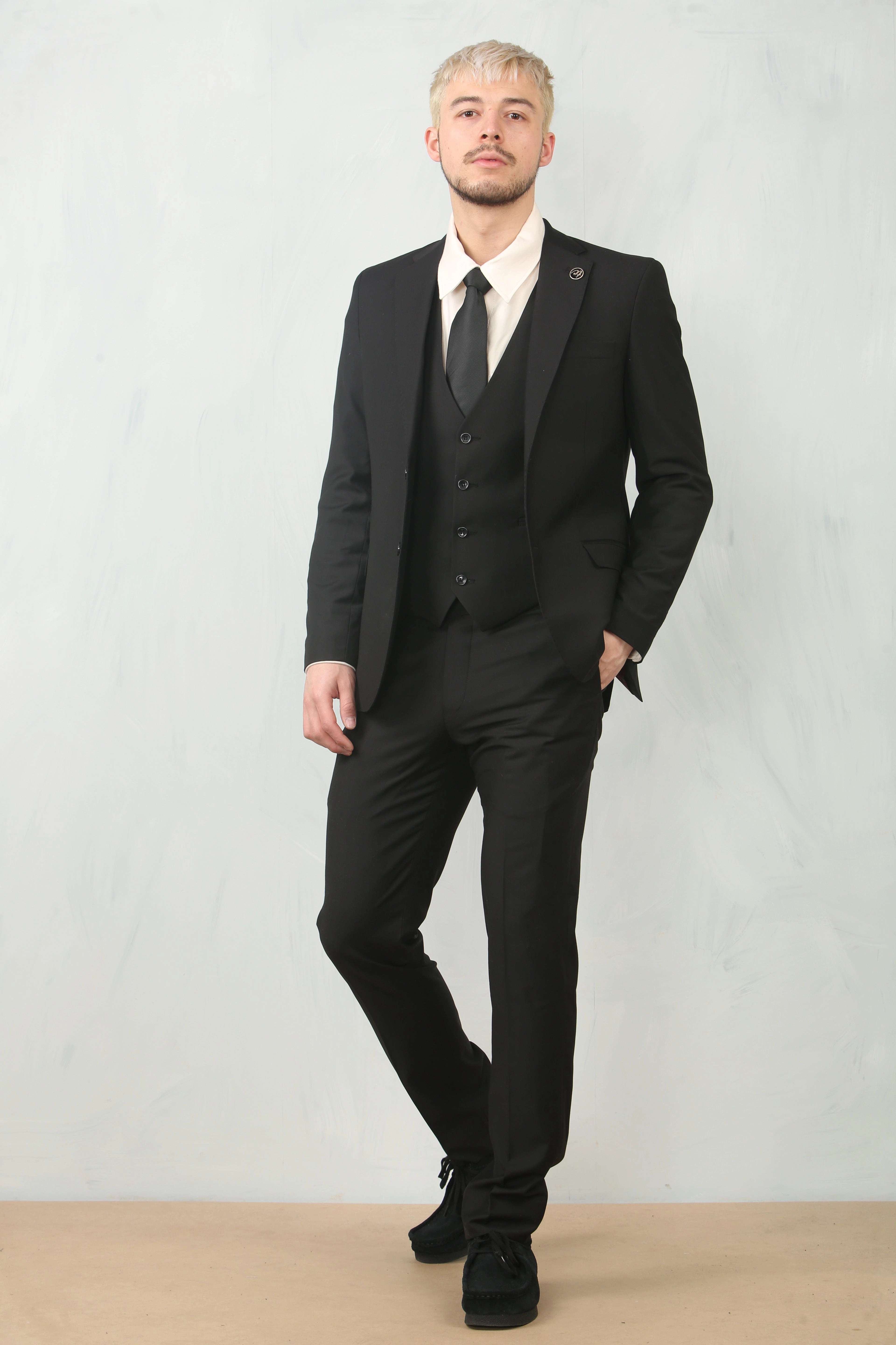 IM30 3 Piece Stitch Lapel Formal Suit