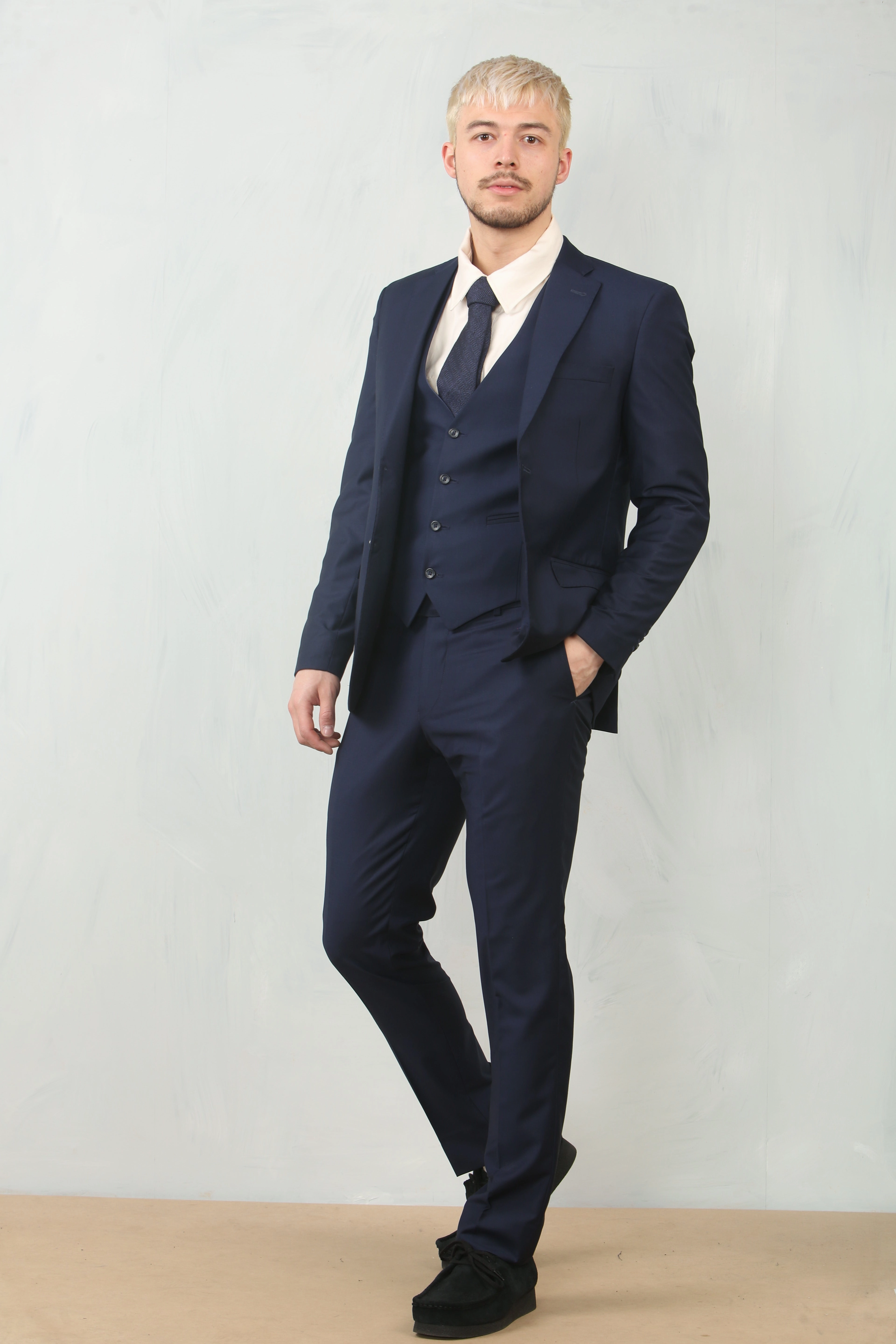 IM30 3 Piece Stitch Lapel Formal Suit