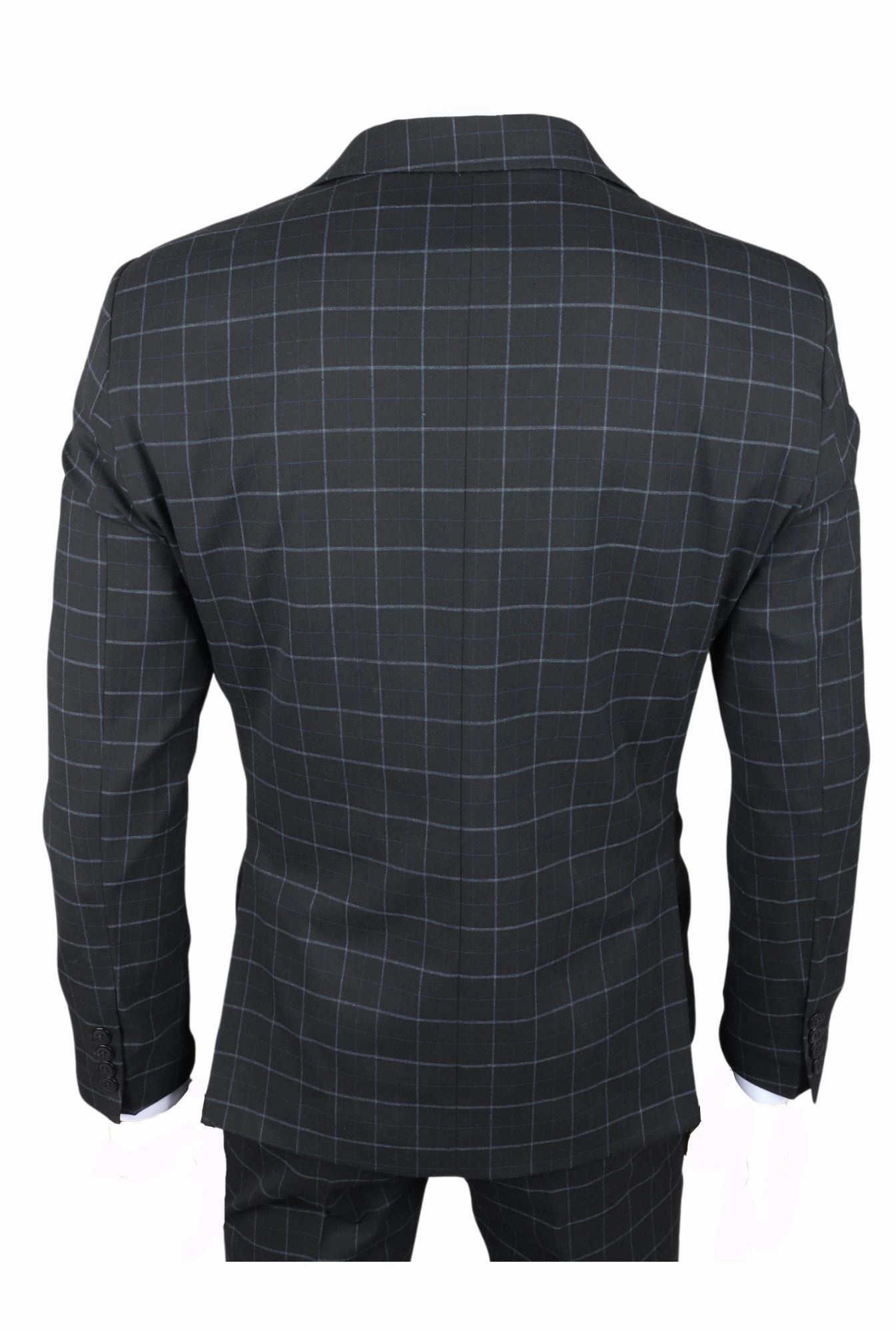 IM3 Checked Tailored Fit Suit