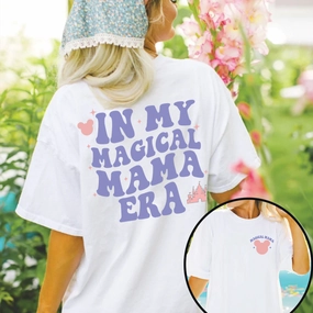 In My Magical Mama Era Front & Back Graphic T-shirt Holiday Collection - holiday outfits clearance