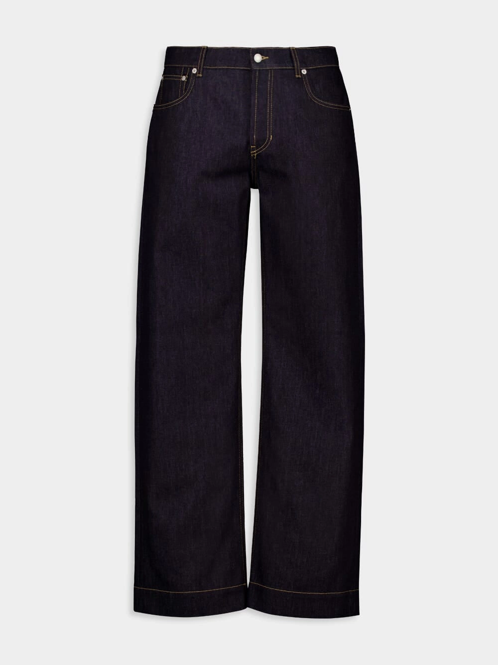 Indigo Wide-Leg Denim Jeans Bottoms Mens - cheap mens shorts online