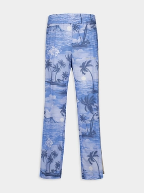 Island Print Trousers Bottoms Mens - cheap mens shorts online