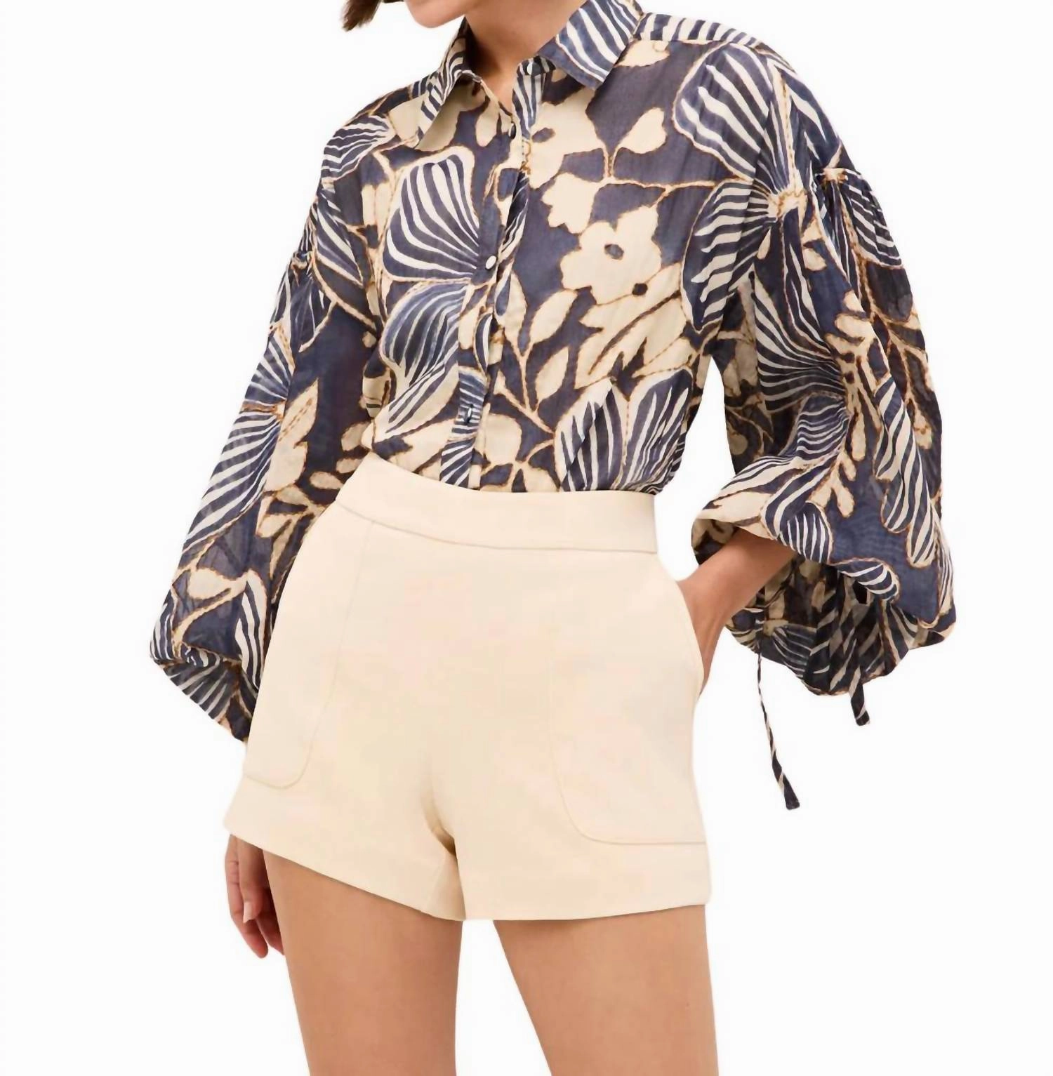 Ivana Blouse In Moonflower