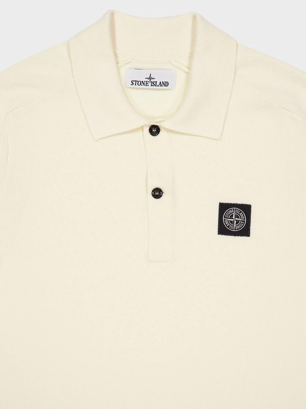 Ivory Organic Cotton Polo Shirt