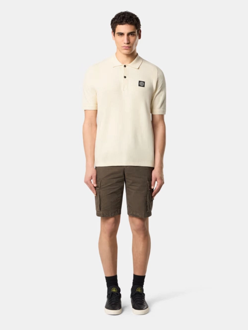 Ivory Organic Cotton Polo Shirt
