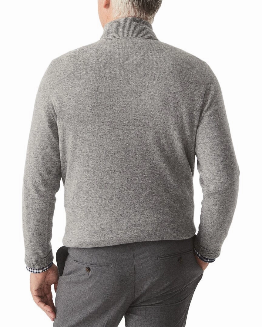 J.McLaughlin Featherweight Cashmere Rollneck Sweater