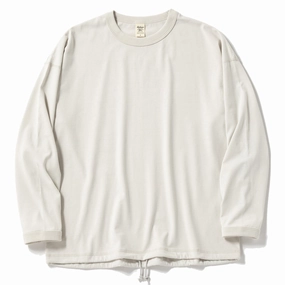 Jackman Grace Himo L/S T-Shirt Rosin White henley shirts online