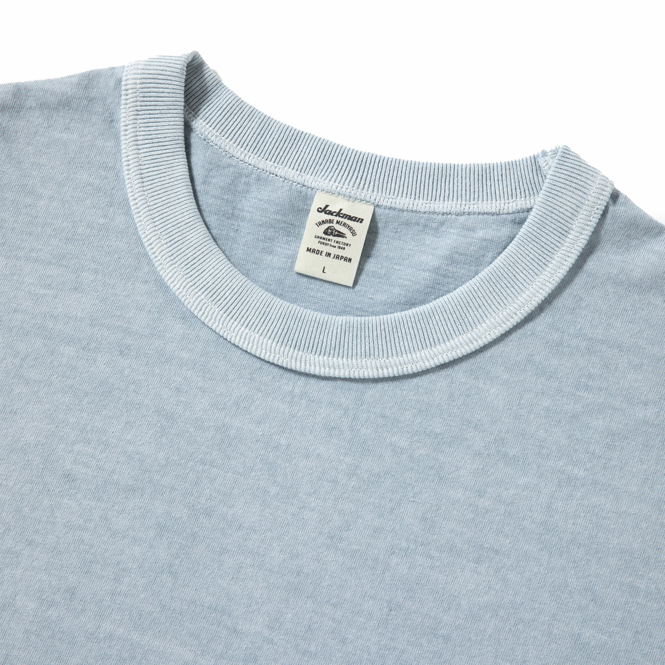 Jackman Lead-Off T-shirt Fade Saxe