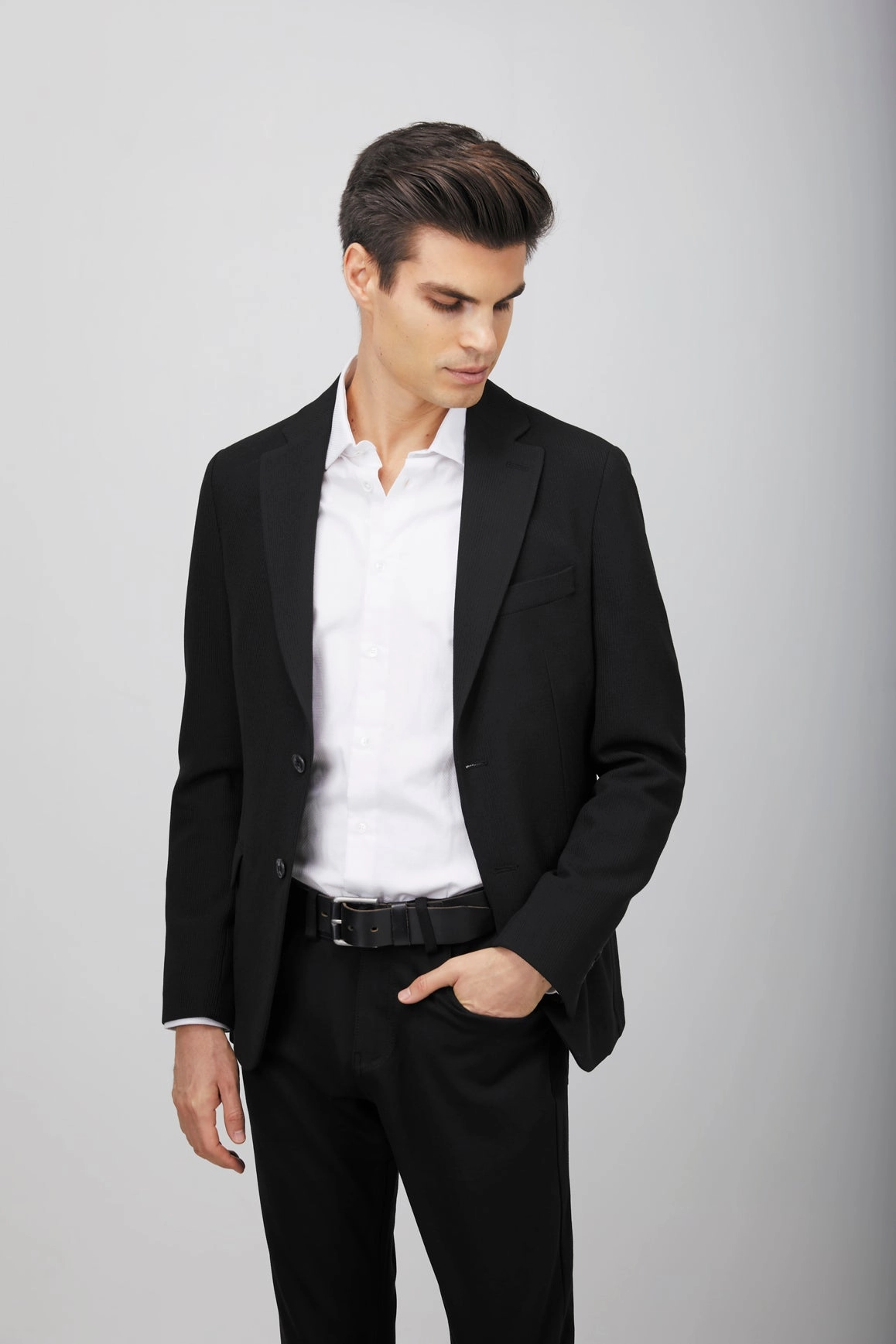 Jacquard Knit Sportcoat