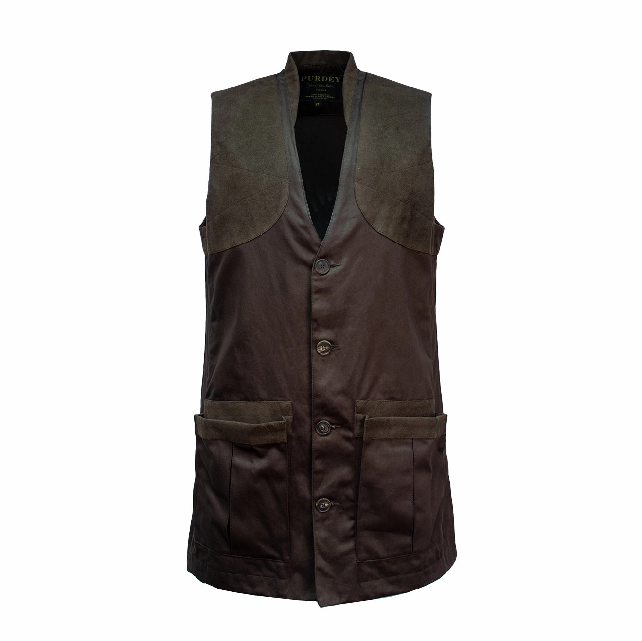 James Purdey Winter Sporting Vest Dark Green henley shirts online