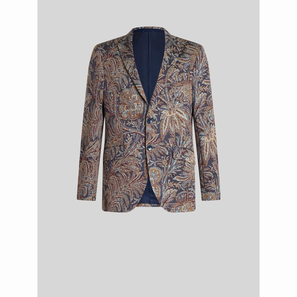 JERSEY JACQUARD JACKET